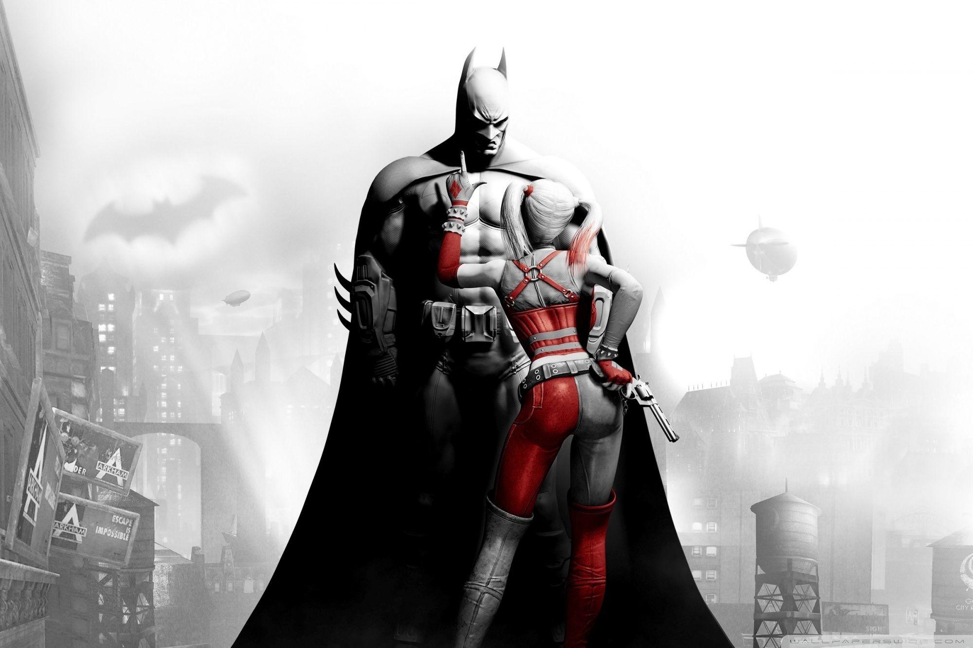 Batman Arkham City Harley Quinn ❤ K 2K Desk 4K Wallpapers for K