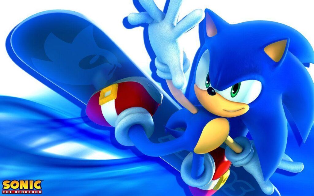Sonic The Hedgehog Snowboarding Wallpapers by SonicTheHedgehogBG on