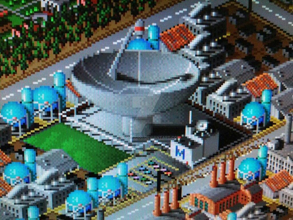 SIMCITY Microwave Power Plant by canona