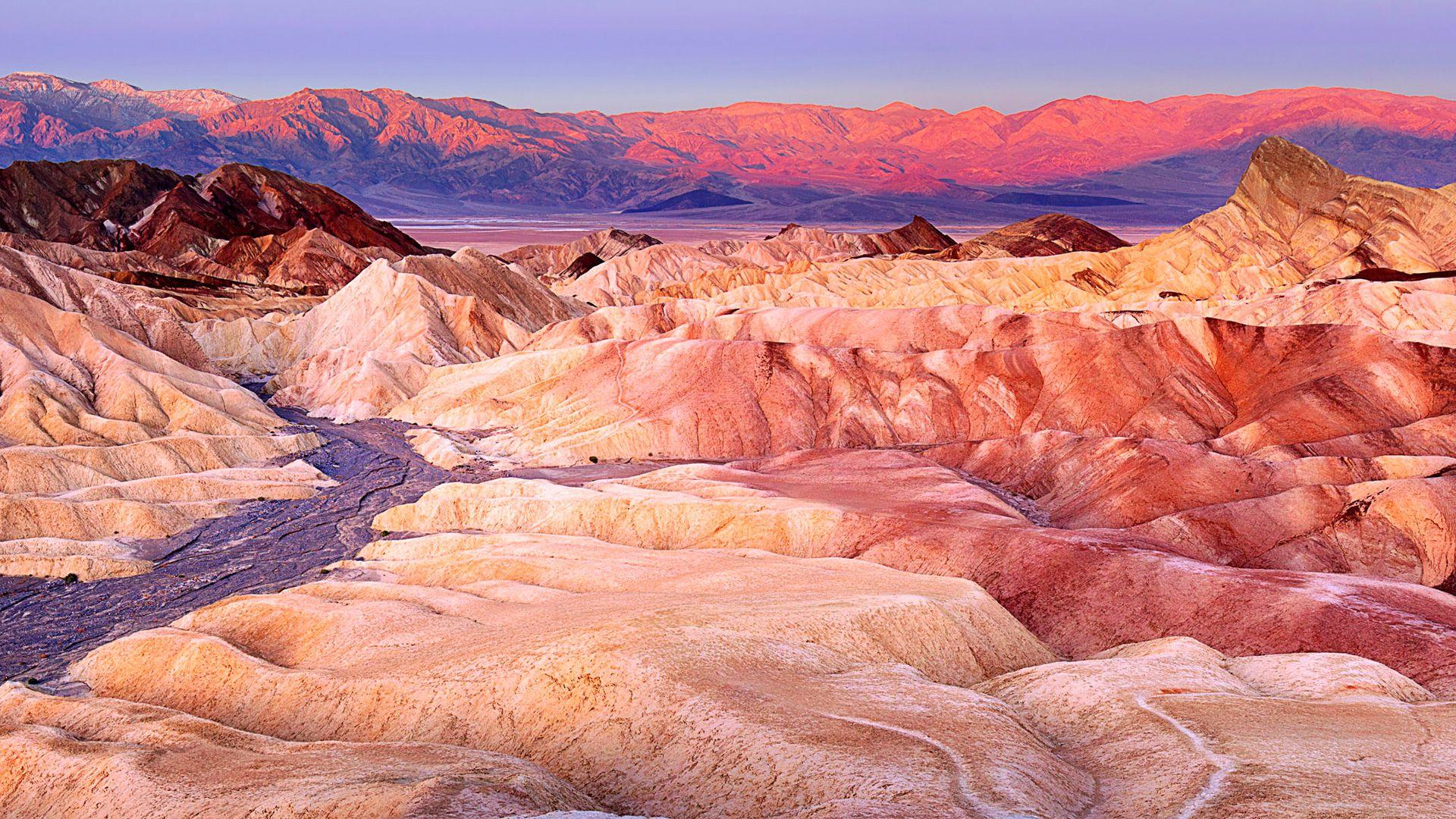 Zabriskie Point Death Valley California Wallpapers
