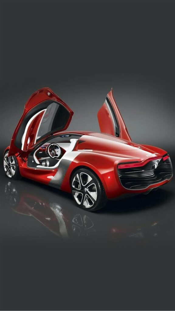 Renault DeZir Concept Car iPhone Plus 2K Wallpapers
