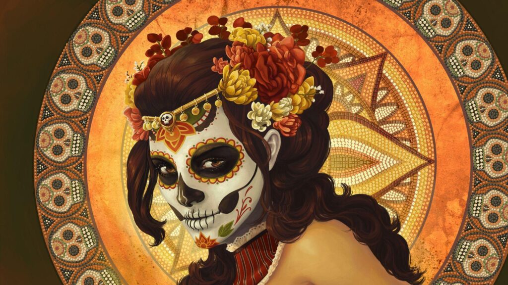 ZHongyaoDQT Graphics Day Of The Dead Wallpapers, by Benedict Sarvis