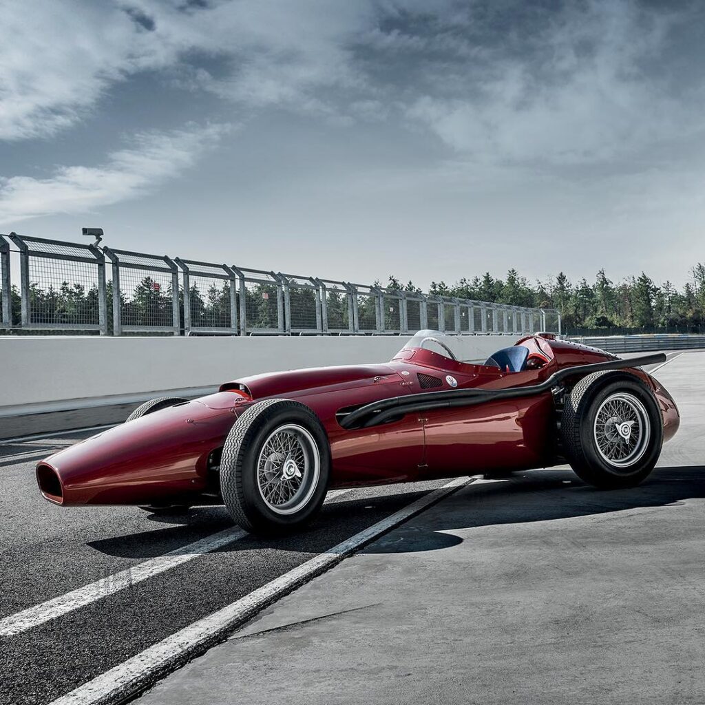 Maserati F Once driven by the legend himself, Juan Manuel Fangio
