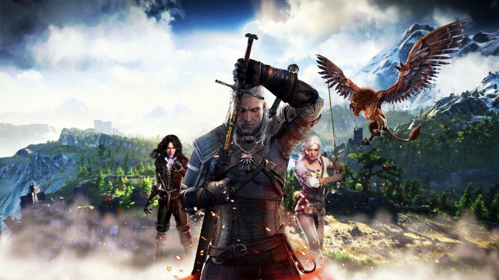 The witcher the witcher wild hunt wallpapers and backgrounds