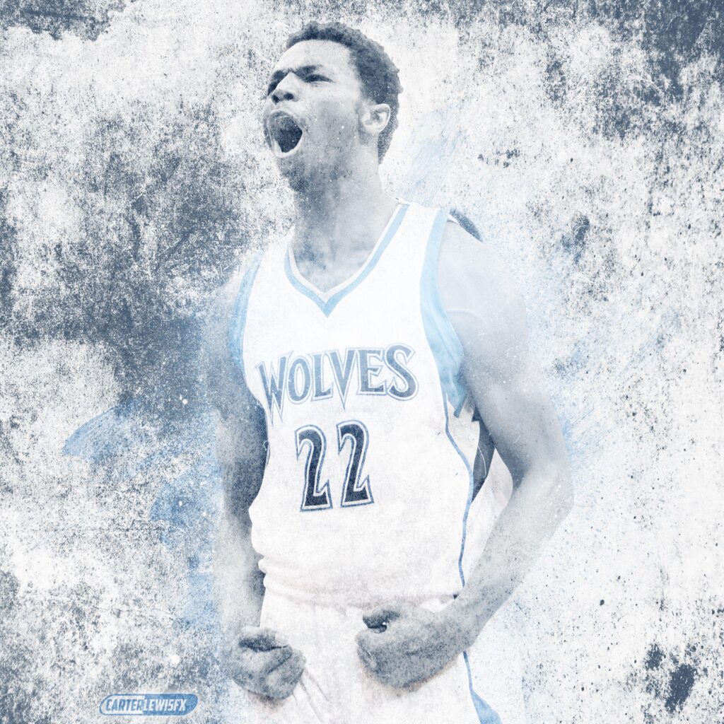 Andrew Wiggins Grunge by carterlewisfx