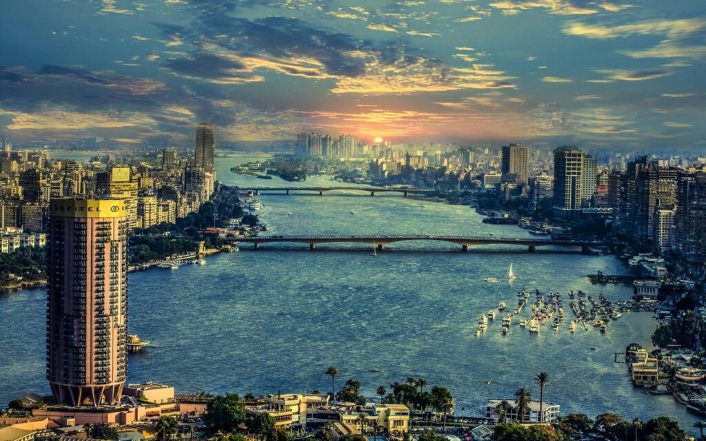 The River Nile in Cairo Android wallpapers for free