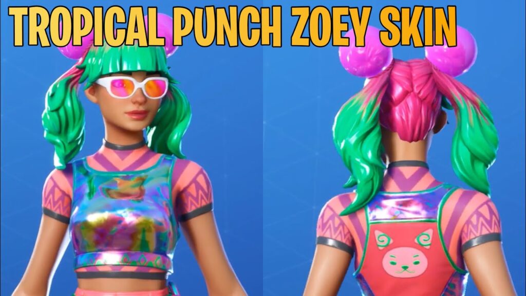 Tropical Punch Zoey Fortnite wallpapers