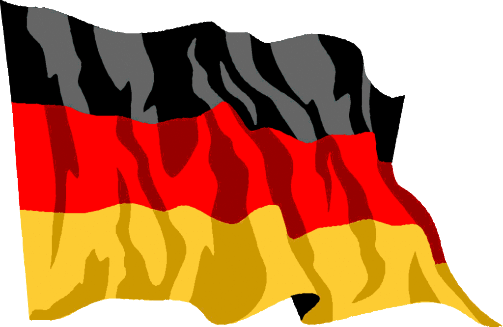 Germany Flag Waving