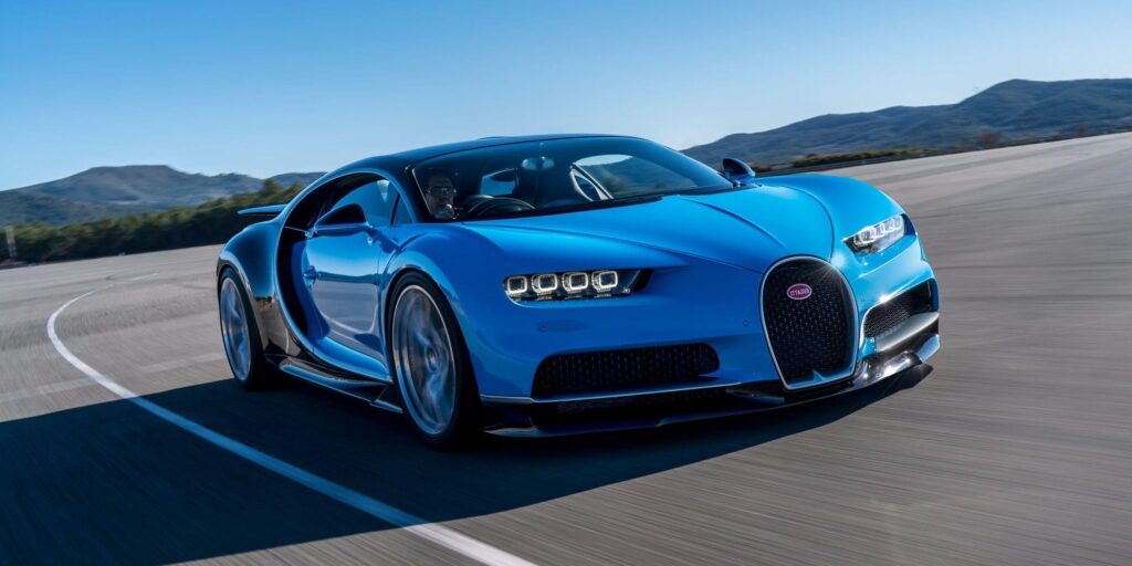 Bugatti Chiron Car Superb Front View Wallpapers