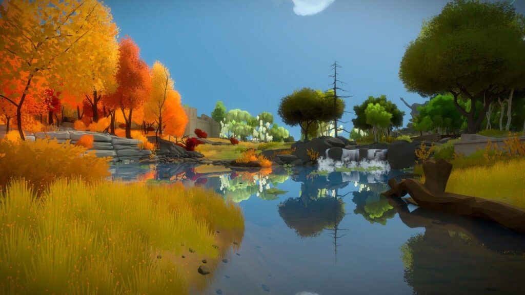 The Witness Artistic Puzzle game Gameplay 2K p