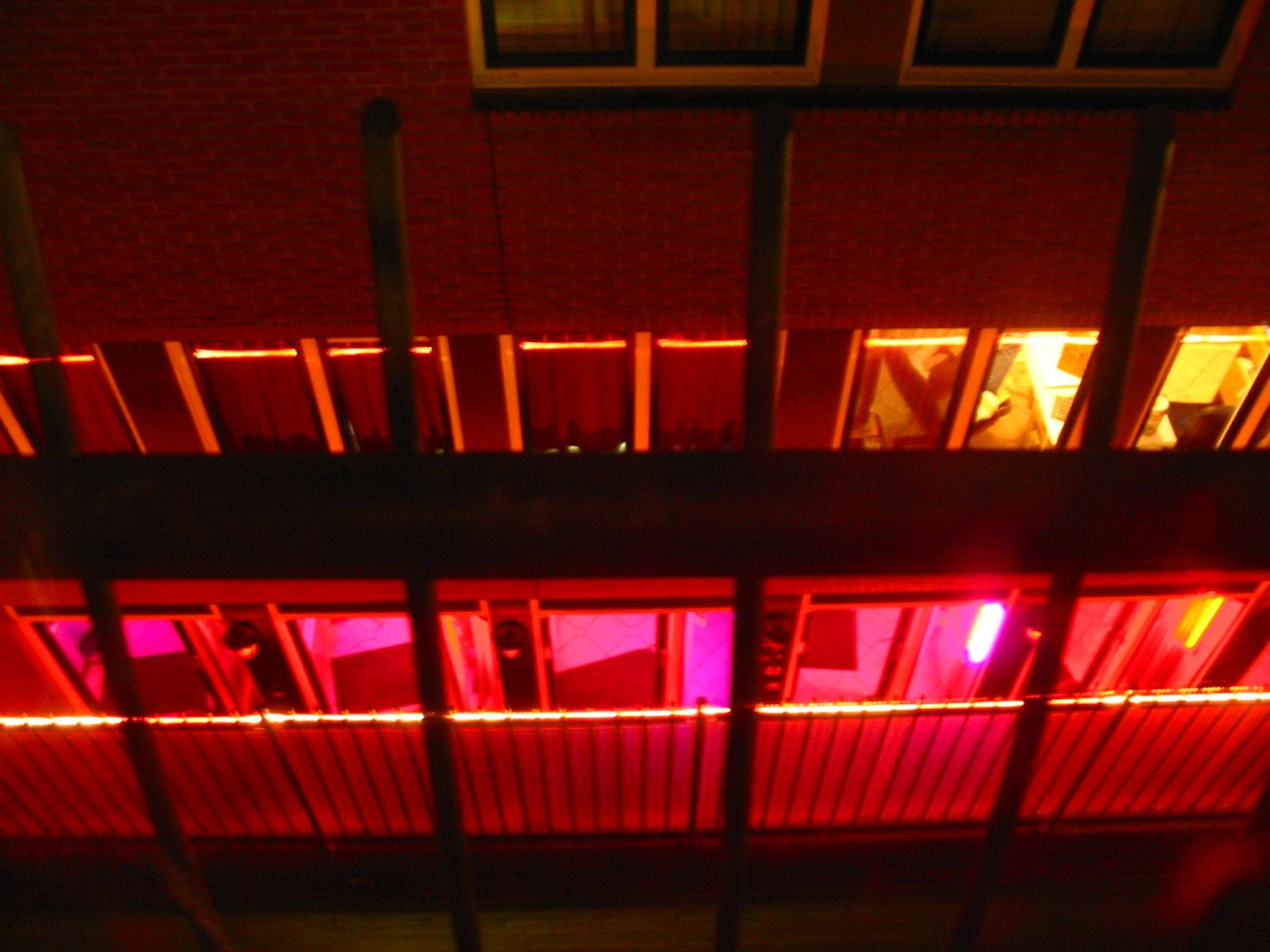 Red lights in the Red Light District