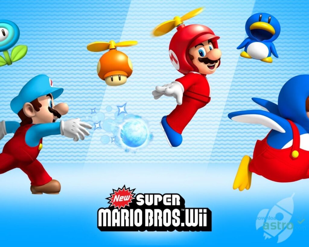 New Super Mario Bros Wii Wallpapers
