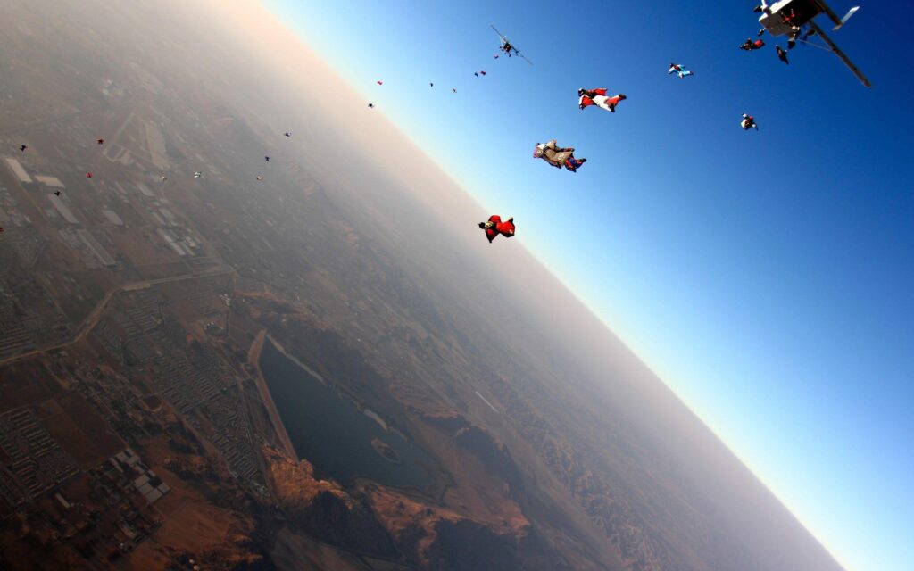 Wallpapers for Desk 4K skydiving