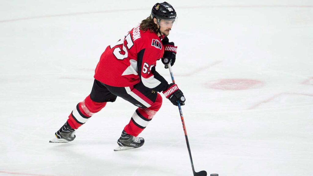 Erik Karlsson grabs game puck after Senators’ final home game