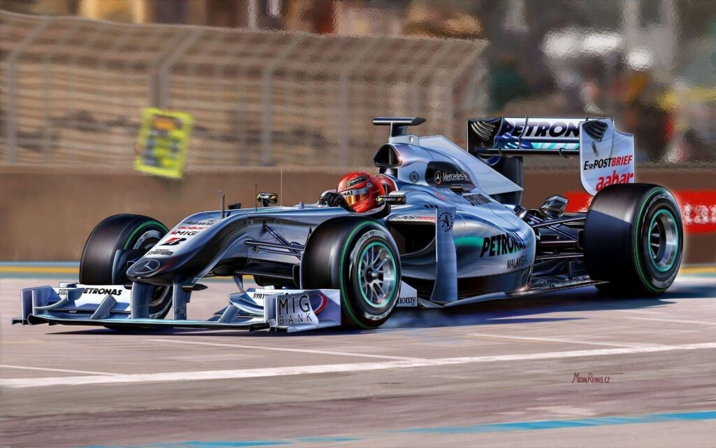 Mercedes AMG Petronas Formula Michael Schumacher Track