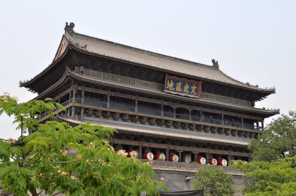 Drum tower of xian k wallpapers