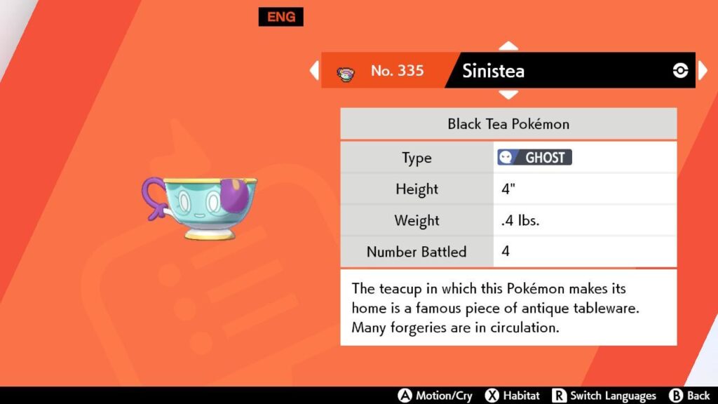 Pokemon Sword & Shield How To Evolve Sinistea Into