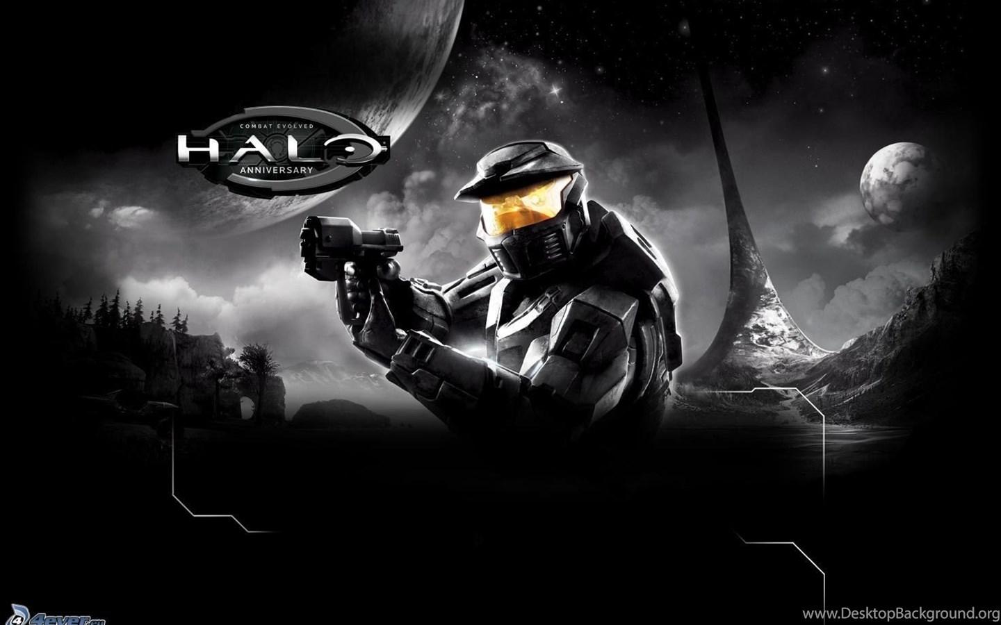 Halo combat evolved anniversary, sci fi soldier K Desktop