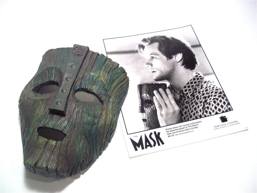The Mask Loki Mask | Screen accurate Cast off Original Used