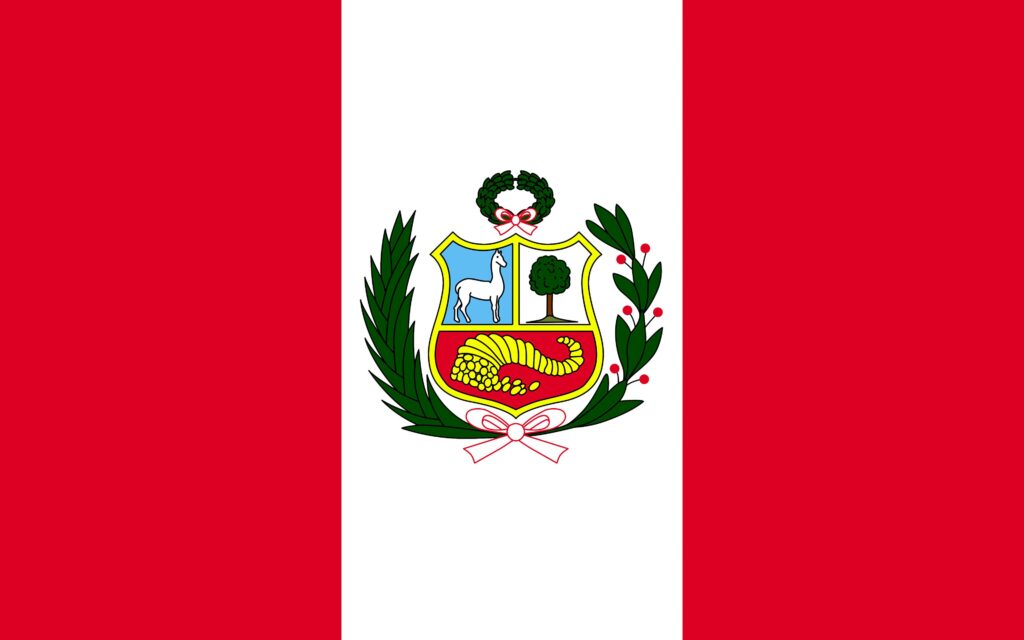 Wallpaper Peru Flag Stripes