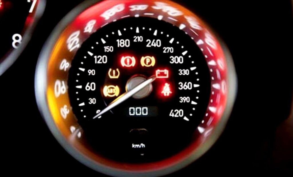 Bugatti Super Sport Speedometer