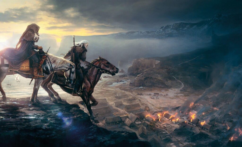 The witcher the witcher wild hunt wallpapers and backgrounds