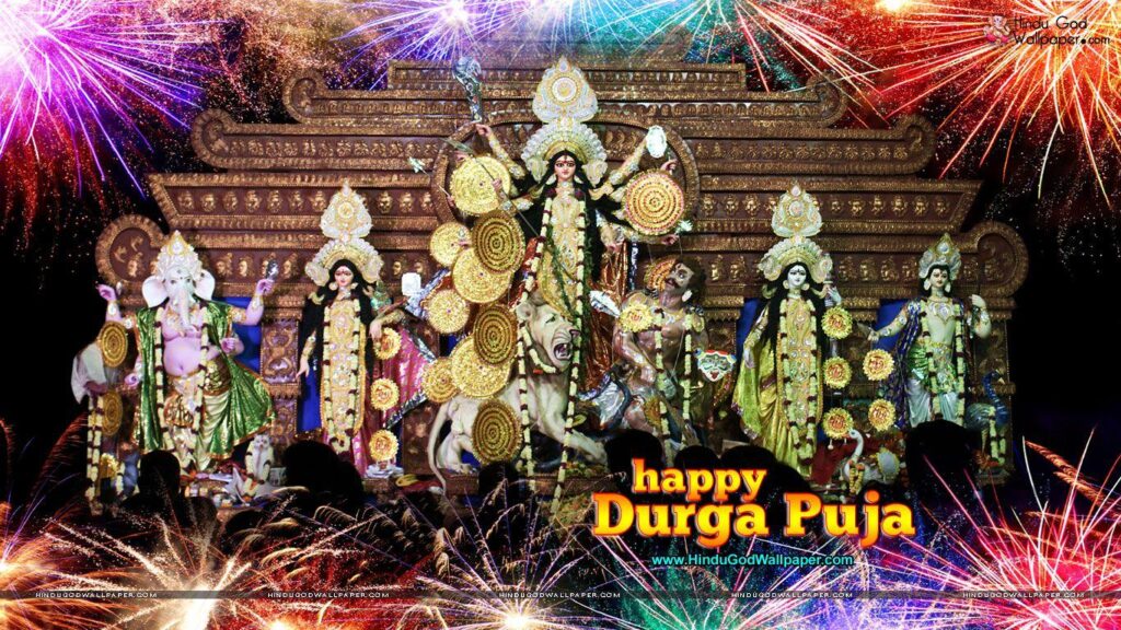 Happy Durga Puja 2K Wallpapers for Desk 4K Download
