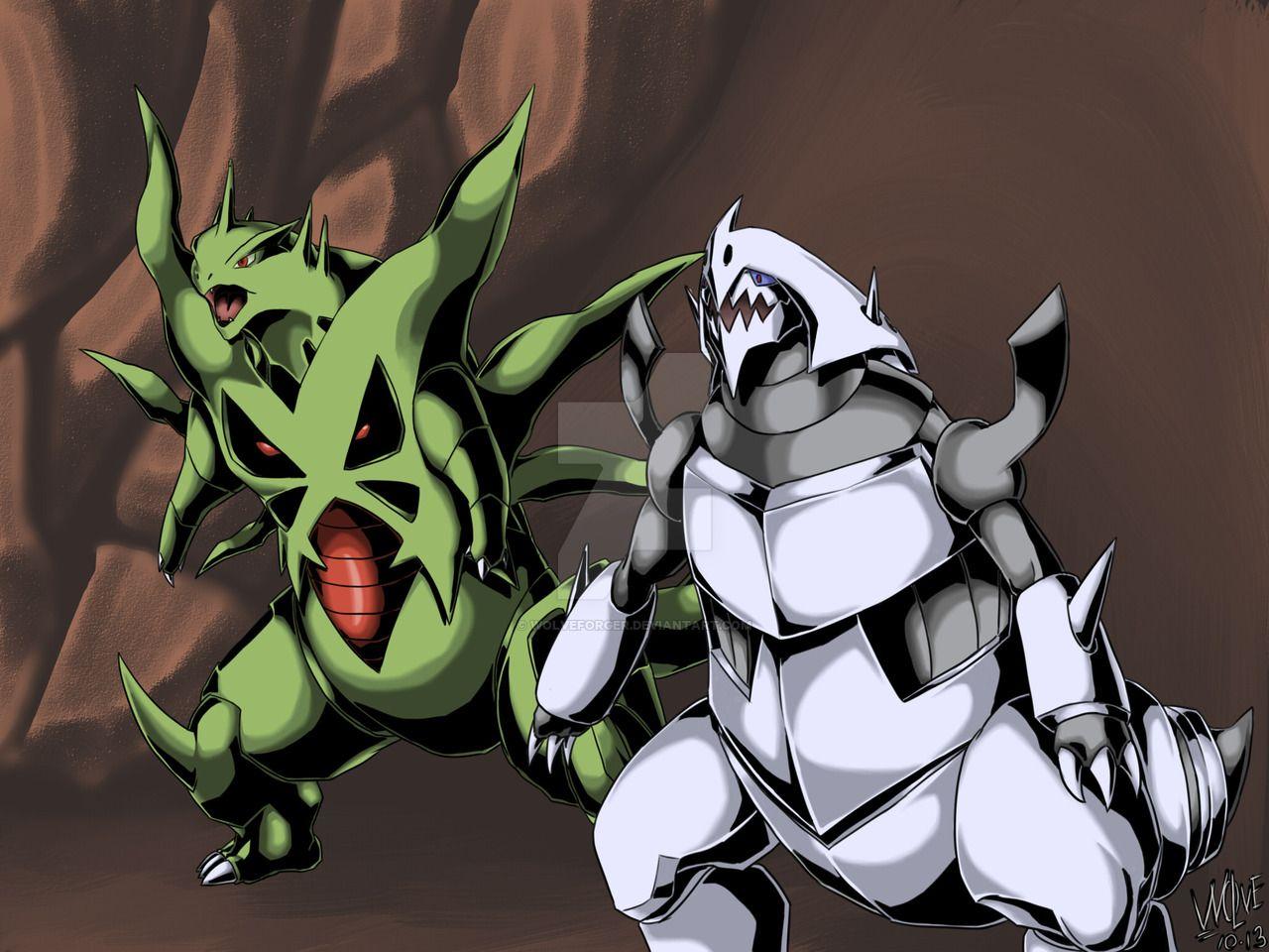 Tyranitar X Aggron by WolveForger