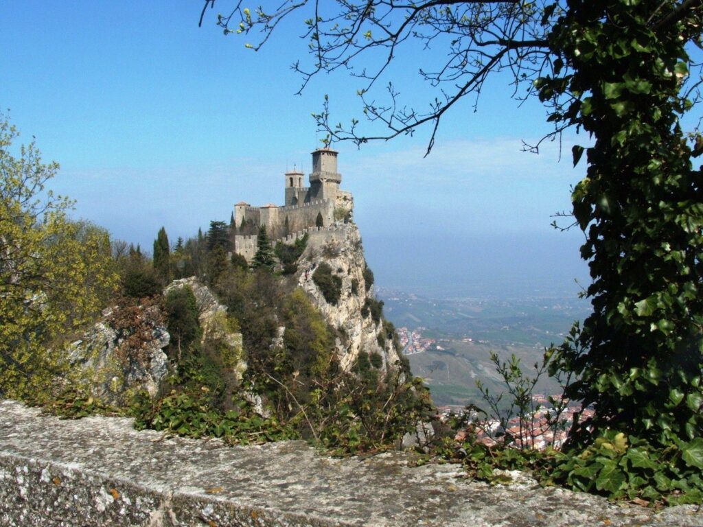 View from the terrace in San Marino, Italy wallpapers and Wallpaper