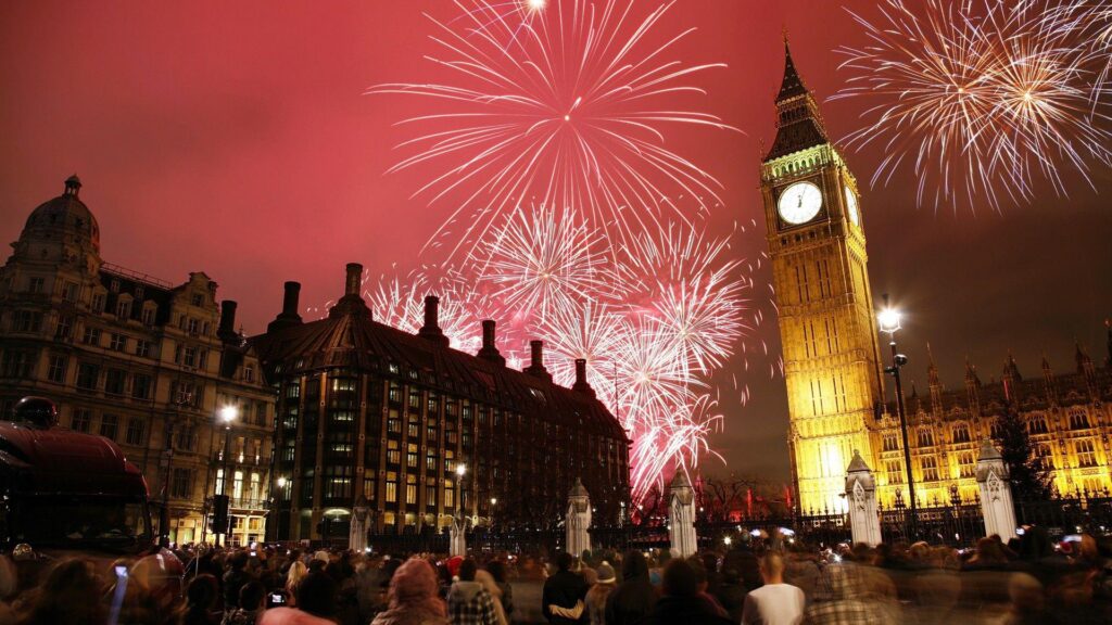 Wallpapers New Year’s Eve, London, Big Ben, K, World,