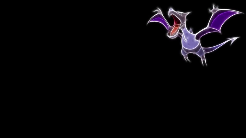 Aerodactyl pokemon black backgrounds best widescreen awesome