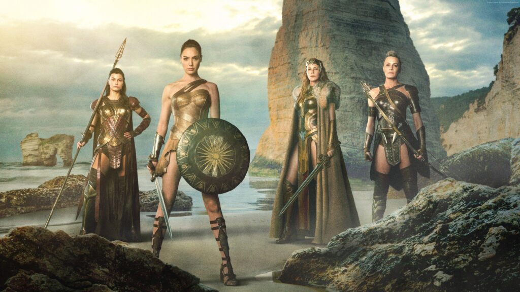 Wonder Woman Wallpaper, Movies Wonder Woman, Gal Gadot, superhero
