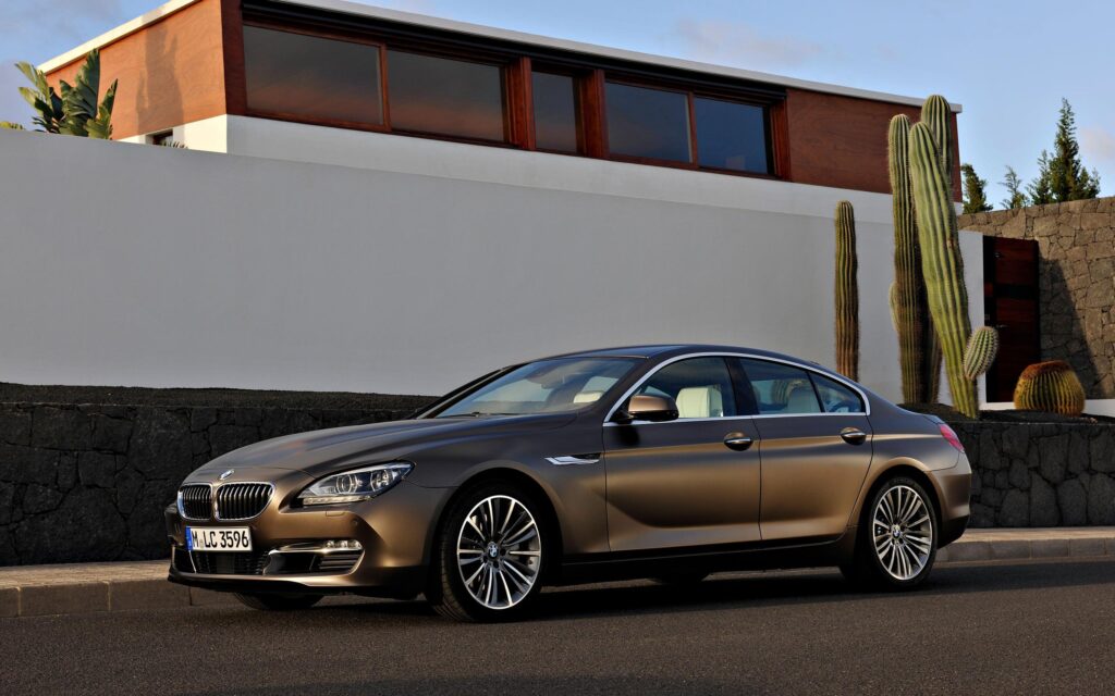 BMW Series Gran Coupe On Road Wallpapers