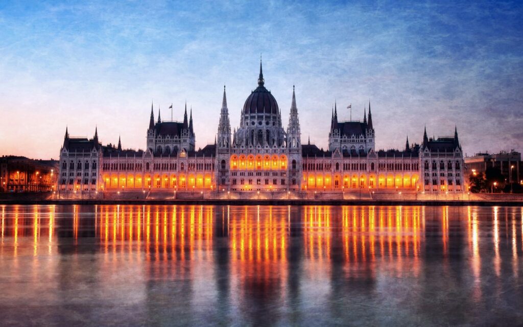 Hungary budapest citylights parliament houses cities wallpapers