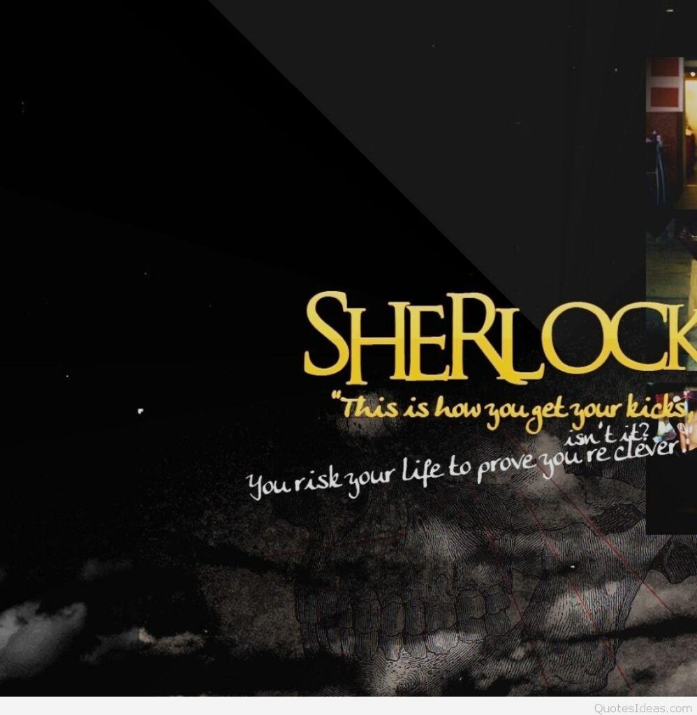 Best Sherlock Quotes Wallpaper and Sherlock wallpapers