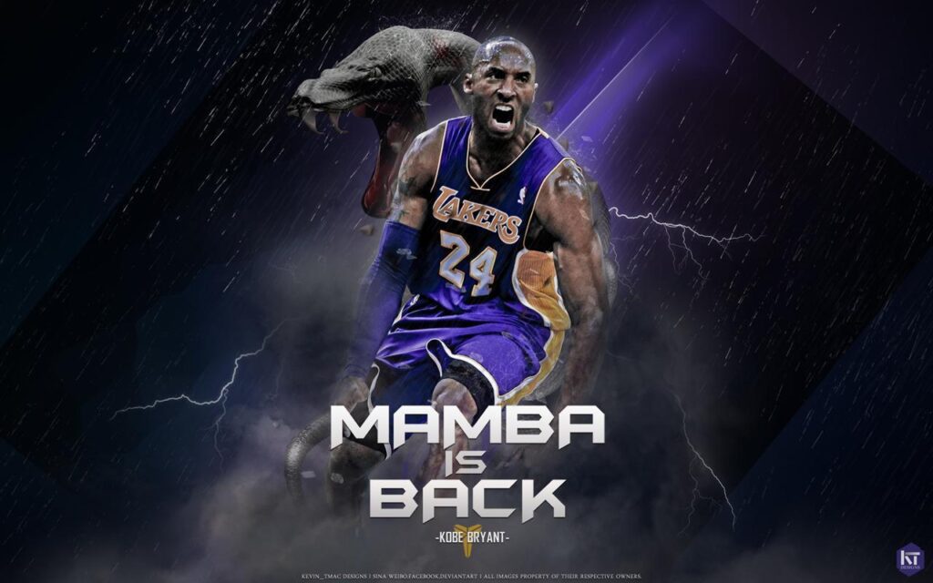 Kobe Bryant Mamba Is Back Wallpapers