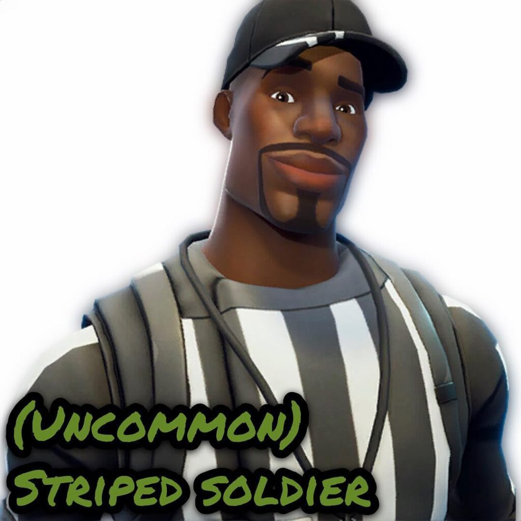 Striped Soldier Fortnite wallpapers