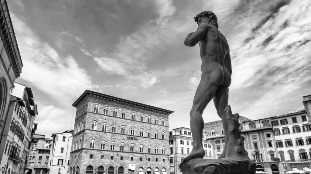 Statue of david by michaelangelo free Wallpaper