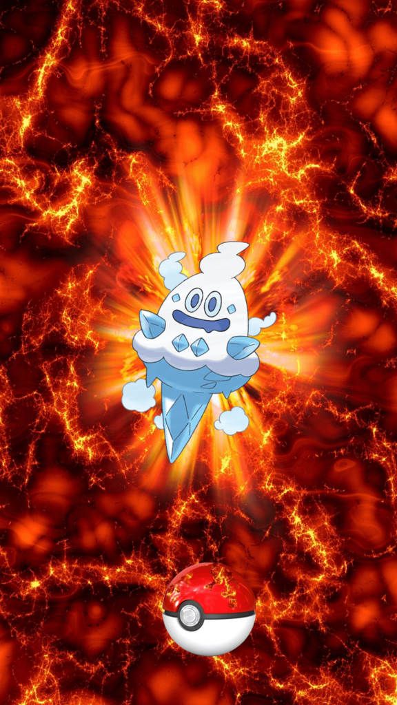 Fire Pokeball Vanillish Vanirich Vanillite