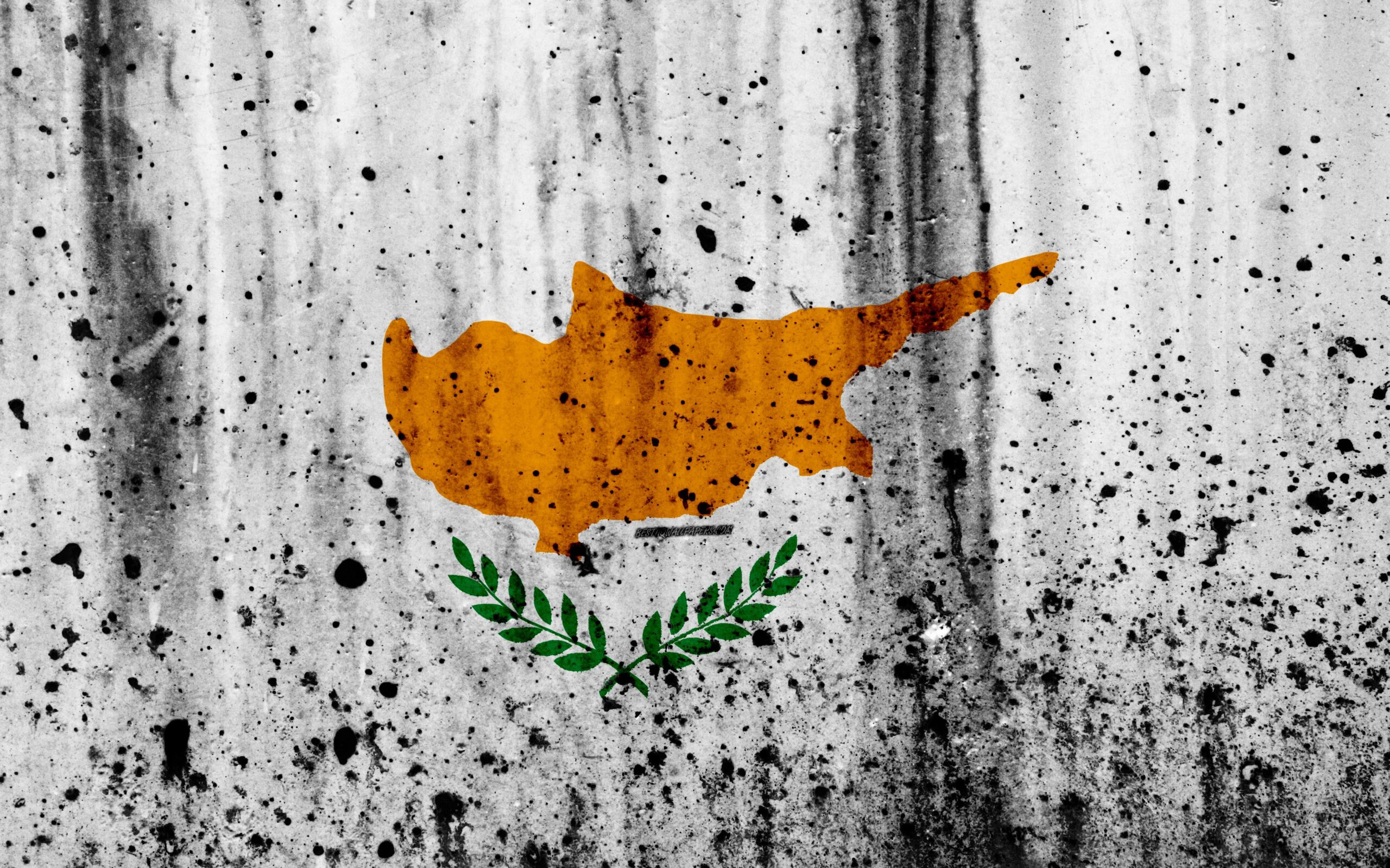 Download wallpapers Cypriot flag, k, grunge, flag of Cyprus, Europe