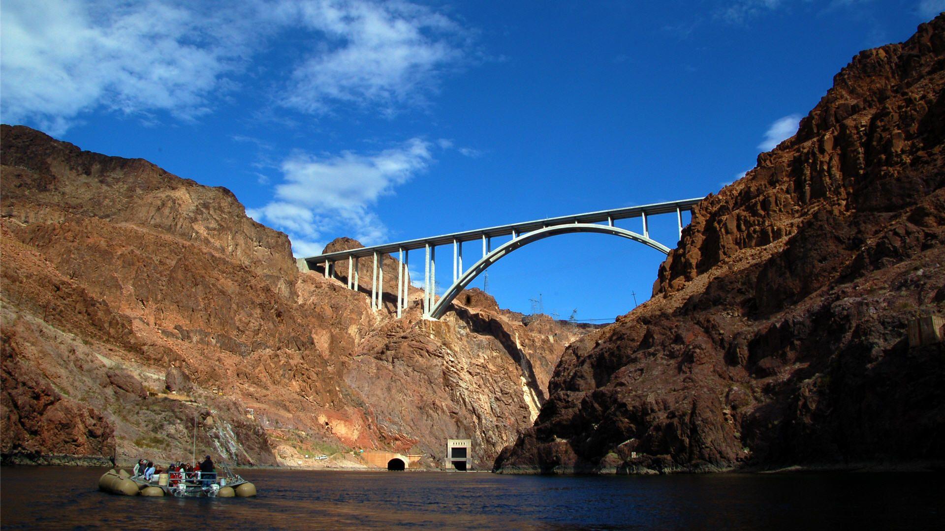 Hoover dam bypass bridge 2K Wallpapers and Backgrounds