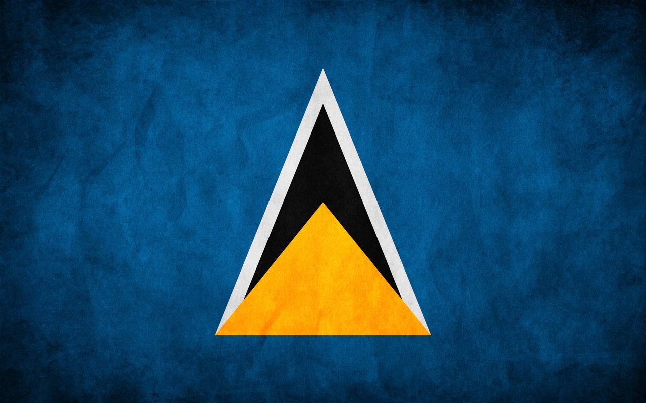 Saint Lucia Countries Flag Wallpapers