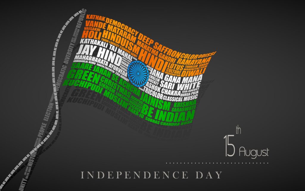 India Independence Day Modern d Flag August th 2K Wallpapers