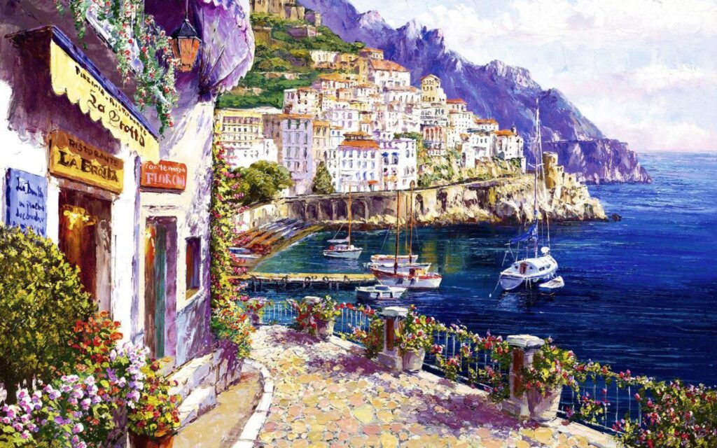 Pretty Amalfi Coast Italy wallpapers