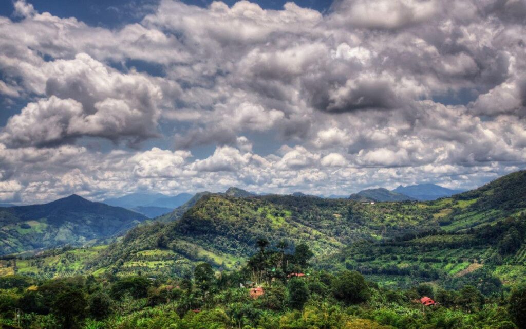 Nice Scenery Of Sasaima Colombia High Resolution