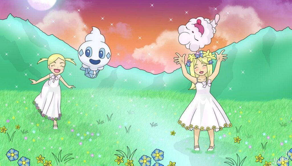 Swirlix and Vanillite by AE