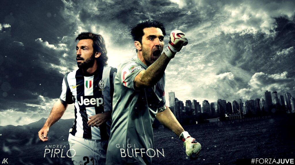 Andrea Pirlo And Gigi Buffon Juventus Wallpapers