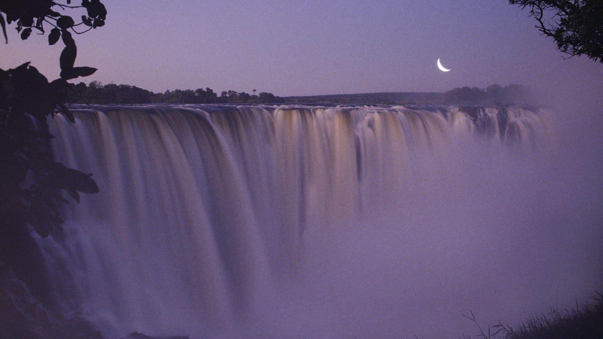 Waterfalls Victoria Zimbabwe Falls Beautiful d Nature Wallpapers