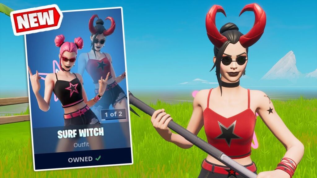 Surf Witch Fortnite wallpapers