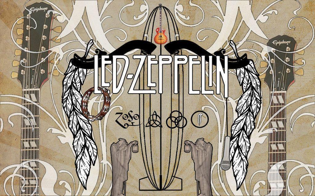 Led Zeppelin Crest wallpapers by FacelessRebel
